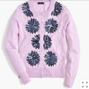 J.Crew Sequin Cardigan
